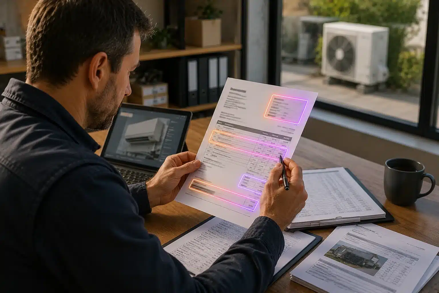 Vérification des mentions obligatoires d’une facture CEE après des travaux de rénovation énergétique